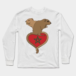 Gerbil Morocco (light) Long Sleeve T-Shirt